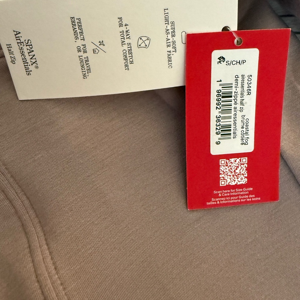 SPANX Air Essentials Half Zip Sweatshirt - Picture 6 of 7